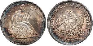 1/2 Dollar États-Unis d