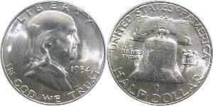 1/2 Dollar États-Unis d