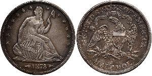 1/2 Dollar États-Unis d