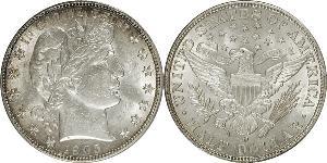 1/2 Dollar États-Unis d
