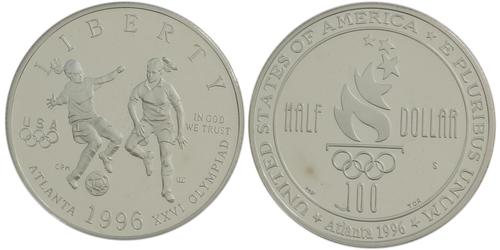1/2 Dollar USA (1776 - ) Copper/Nickel 