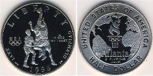 1/2 Dollar Vereinigten Staaten von Amerika (1776 - ) Kupfer/Nickel 