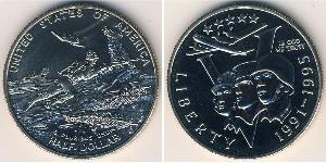 1/2 Dollar Vereinigten Staaten von Amerika (1776 - ) Kupfer/Nickel 