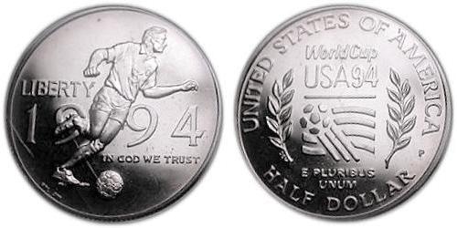 1/2 Dollar USA (1776 - ) Nickel 