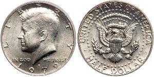 1/2 Dollar Vereinigten Staaten von Amerika (1776 - ) Silber John Fitzgerald Kennedy (1917-1963)