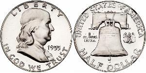 1/2 Dollar Vereinigten Staaten von Amerika (1776 - ) Silber Franklin D. Roosevelt (1882-1945)