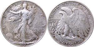 1/2 Dollar Vereinigten Staaten von Amerika (1776 - ) Silber 