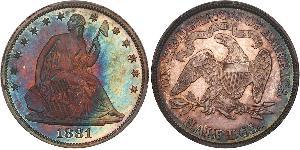 1/2 Dollar Vereinigten Staaten von Amerika (1776 - ) Silber 