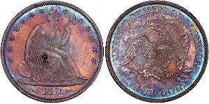 1/2 Dollar Vereinigten Staaten von Amerika (1776 - ) Silber 