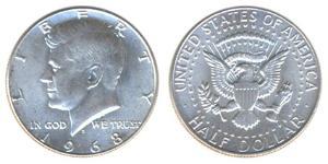 1/2 Dollar Vereinigten Staaten von Amerika (1776 - ) Silber John Fitzgerald Kennedy (1917-1963)