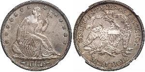 1/2 Dollar Vereinigten Staaten von Amerika (1776 - ) Silber 