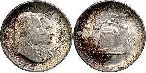 1/2 Dollar Vereinigten Staaten von Amerika (1776 - ) Silber George Washington