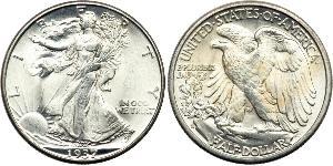 1/2 Dollar Vereinigten Staaten von Amerika (1776 - ) Silber 