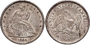 1/2 Dollar Vereinigten Staaten von Amerika (1776 - ) Silber 