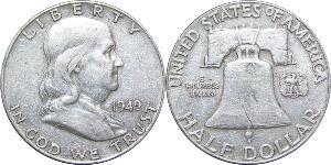 1/2 Dollar Vereinigten Staaten von Amerika (1776 - ) Silber Franklin D. Roosevelt (1882-1945)