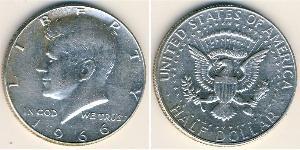 1/2 Dollar Vereinigten Staaten von Amerika (1776 - ) Silber John Fitzgerald Kennedy (1917-1963)