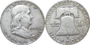 1/2 Dollar Vereinigten Staaten von Amerika (1776 - ) Silber Franklin D. Roosevelt (1882-1945)