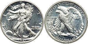 1/2 Dollar Vereinigten Staaten von Amerika (1776 - ) Silber 
