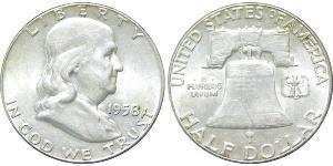 1/2 Dollar Vereinigten Staaten von Amerika (1776 - ) Silber Franklin D. Roosevelt (1882-1945)