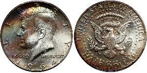 1/2 Dollar Vereinigten Staaten von Amerika (1776 - ) Silber John Fitzgerald Kennedy (1917-1963)