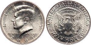 1/2 Dollar Vereinigten Staaten von Amerika (1776 - ) Silber John Fitzgerald Kennedy (1917-1963)