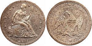 1/2 Dollar Vereinigten Staaten von Amerika (1776 - ) Silber 