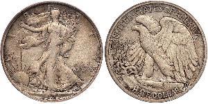 1/2 Dollar Vereinigten Staaten von Amerika (1776 - ) Silber 