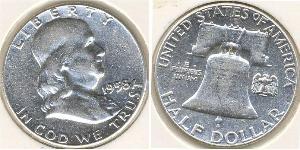 1/2 Dollar Vereinigten Staaten von Amerika (1776 - ) Silber Franklin D. Roosevelt (1882-1945)