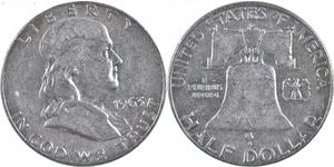 1/2 Dollar Vereinigten Staaten von Amerika (1776 - ) Silber Franklin D. Roosevelt (1882-1945)