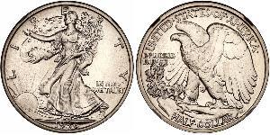 1/2 Dollar Vereinigten Staaten von Amerika (1776 - ) Silber 