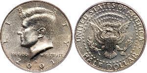 1/2 Dollar Vereinigten Staaten von Amerika (1776 - ) Silber John Fitzgerald Kennedy (1917-1963)
