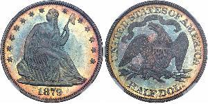 1/2 Dollar Vereinigten Staaten von Amerika (1776 - ) Silber 