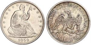 1/2 Dollar Vereinigten Staaten von Amerika (1776 - ) Silber 