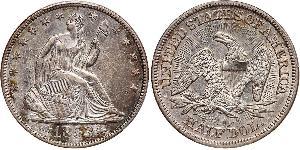 1/2 Dollar Vereinigten Staaten von Amerika (1776 - ) Silber 