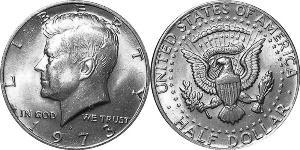 1/2 Dollar Vereinigten Staaten von Amerika (1776 - ) Silber John Fitzgerald Kennedy (1917-1963)