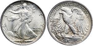 1/2 Dollar Vereinigten Staaten von Amerika (1776 - ) Silber 
