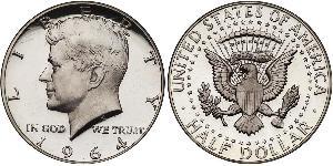 1/2 Dollar Vereinigten Staaten von Amerika (1776 - ) Silber John Fitzgerald Kennedy (1917-1963)