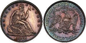 1/2 Dollar Vereinigten Staaten von Amerika (1776 - ) Silber 