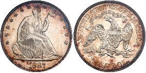 1/2 Dollar Vereinigten Staaten von Amerika (1776 - ) Silber 