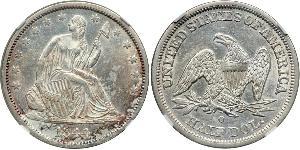 1/2 Dollar Vereinigten Staaten von Amerika (1776 - ) Silber 
