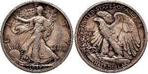 1/2 Dollar Vereinigten Staaten von Amerika (1776 - ) Silber 
