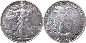 1/2 Dollar Vereinigten Staaten von Amerika (1776 - ) Silber 