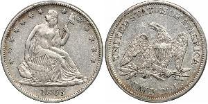 1/2 Dollar Vereinigten Staaten von Amerika (1776 - ) Silber 