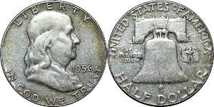 1/2 Dollar Vereinigten Staaten von Amerika (1776 - ) Silber Franklin D. Roosevelt (1882-1945)