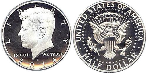 1/2 Dollar Vereinigten Staaten von Amerika (1776 - ) Silber John Fitzgerald Kennedy (1917-1963)