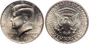 1/2 Dollar USA (1776 - ) Silver John Fitzgerald Kennedy (1917-1963)