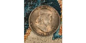 1/2 Dollar USA (1776 - ) Silver Franklin Delano Roosevelt (1882-1945)