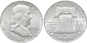 1/2 Dollar USA (1776 - ) Silver Franklin Delano Roosevelt (1882-1945)