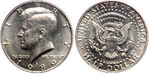 1/2 Dollar USA (1776 - ) Silver John Fitzgerald Kennedy (1917-1963)