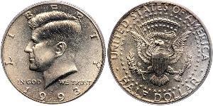 1/2 Dollar USA (1776 - ) Silver John Fitzgerald Kennedy (1917-1963)
